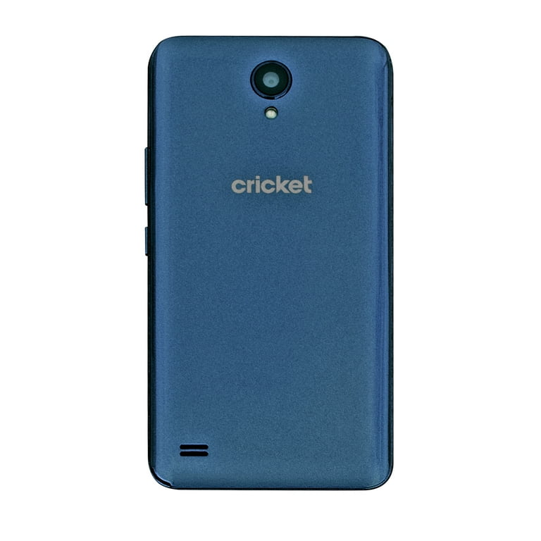 Cricket Wireless Wave 16GB Prepaid Smartphone Blue
