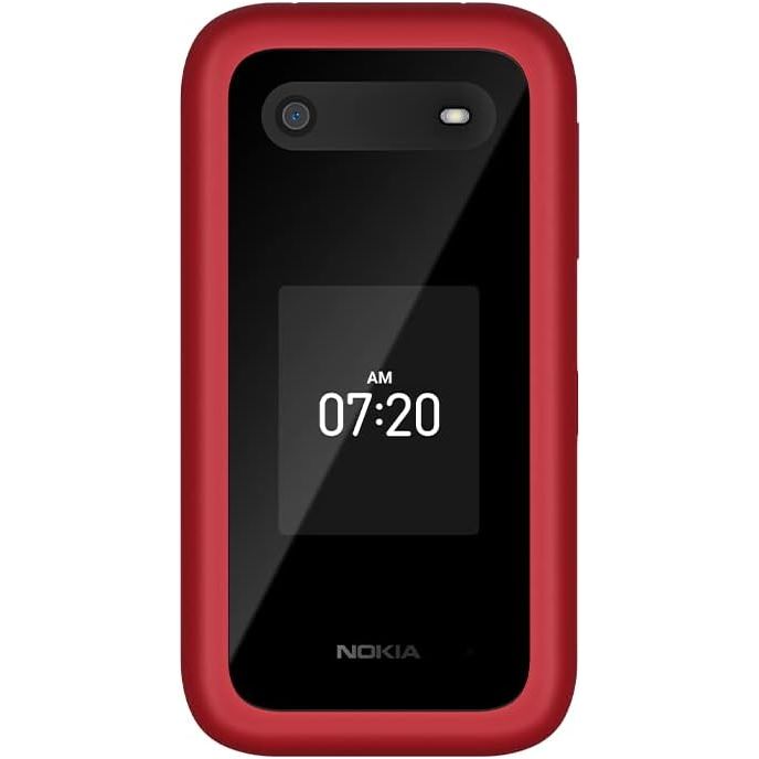 Nokia 2780 Flip Verizon Unlocked Flip Phone - Red