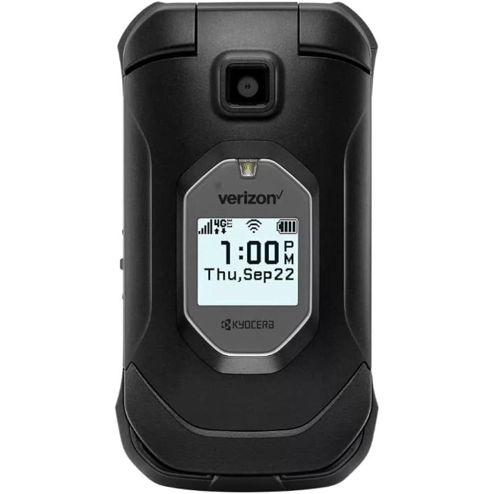 Brand NEW Kyocera DuraXV Extreme+ E4811 4G LTE 16GB Black Verizon Flip Phone