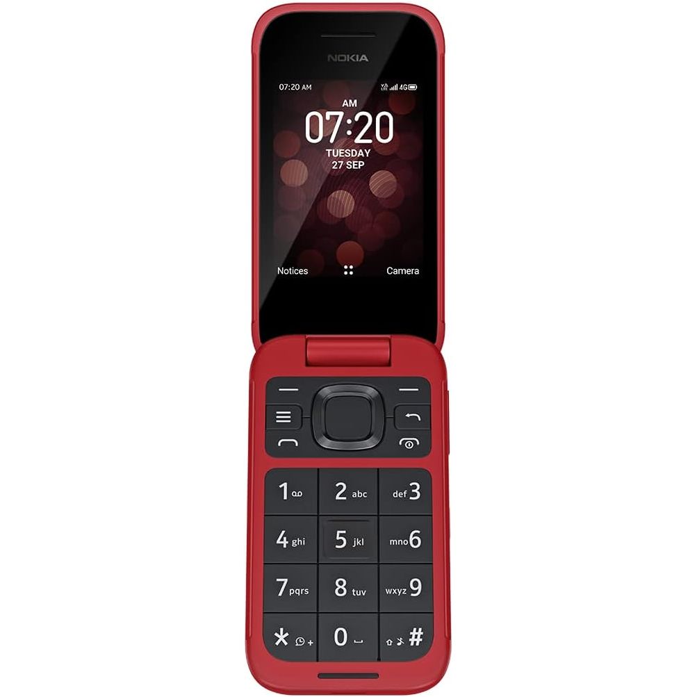 Nokia 2780 Flip Verizon Unlocked Flip Phone - Red