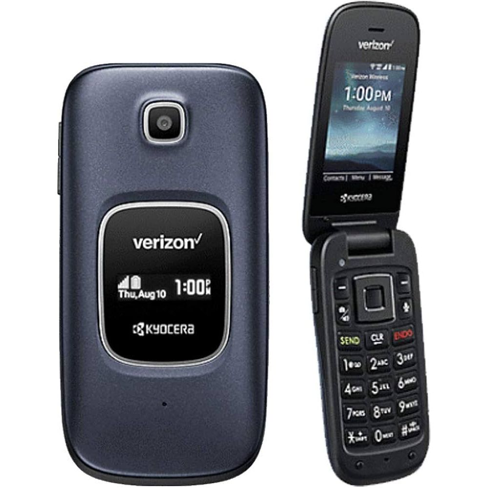 NEW Kyocera Cadence LTE in Blue, Verizon Unlocked 4g LTE US Mobile