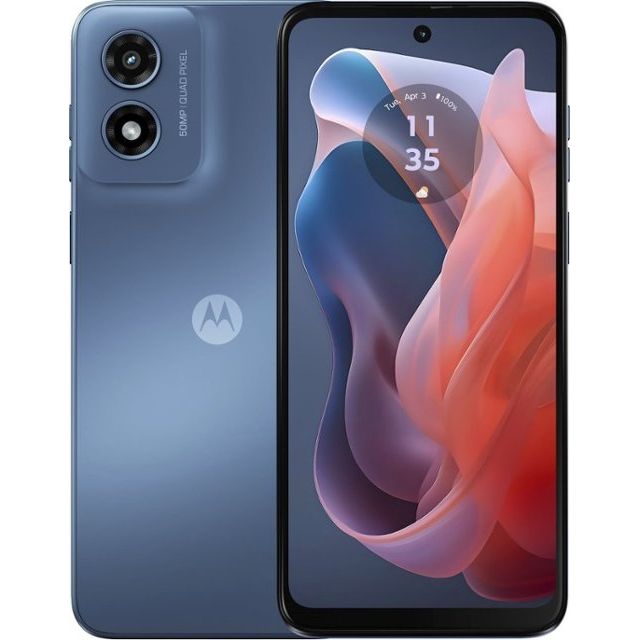 New Motorola - moto g play 2024 64GB (Unlocked) - Sapphire Blue