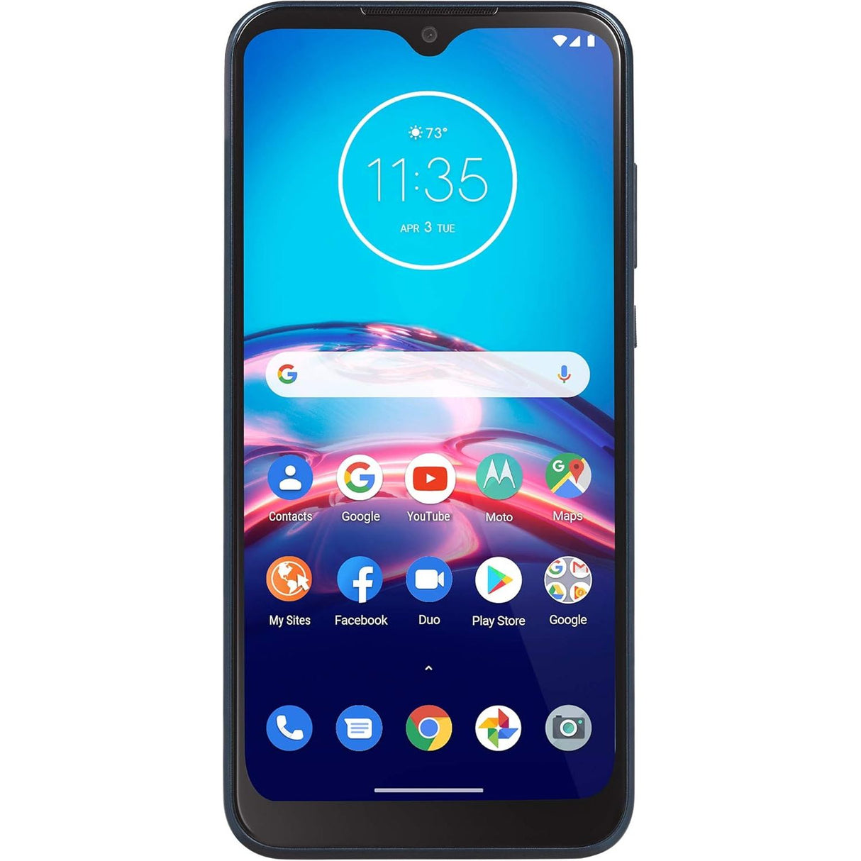 Straight Talk Motorola E 32GB Midnight Blue - Prepaid Smartphone