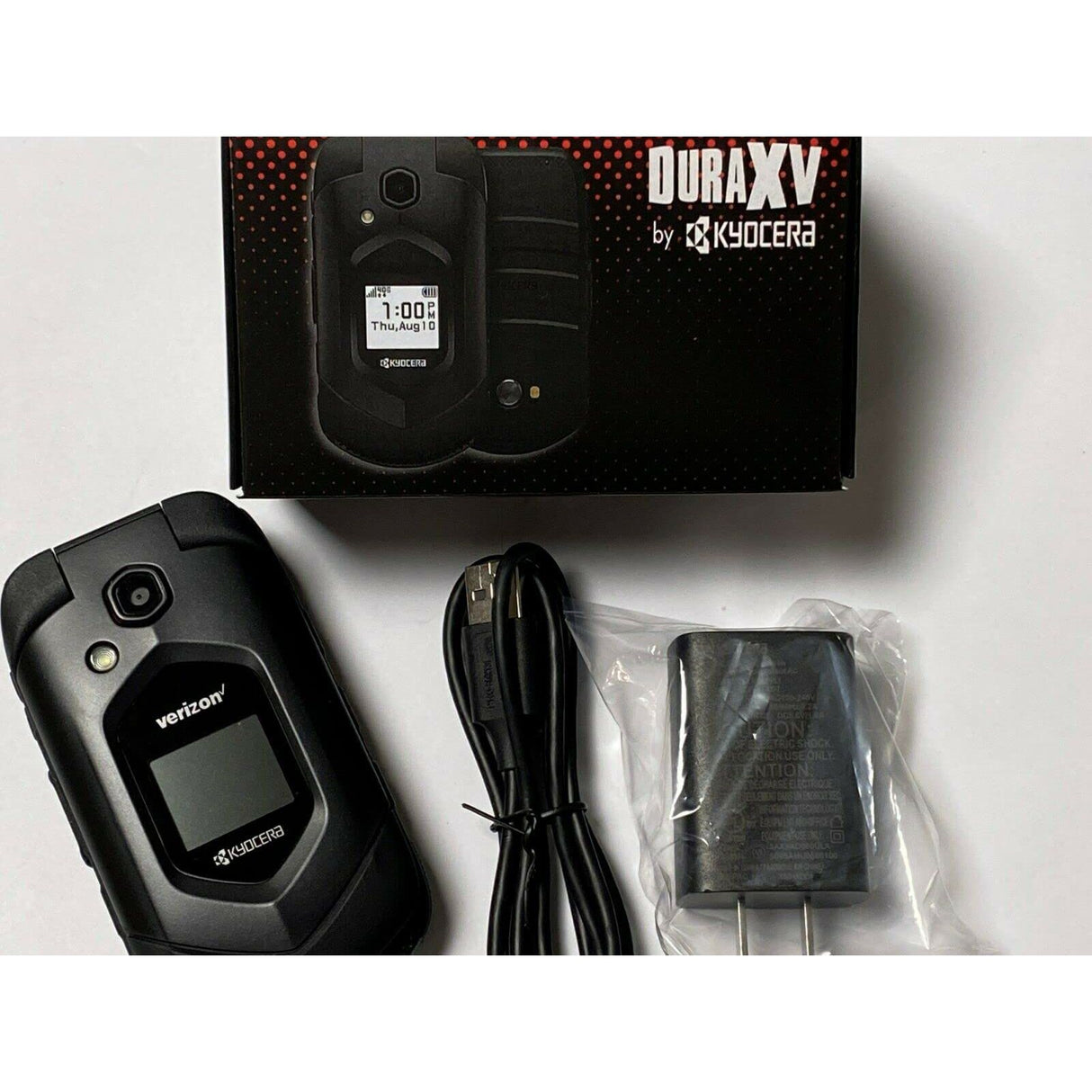 NEW Kyocera - DuraXV LTE Black (Verizon) E4610