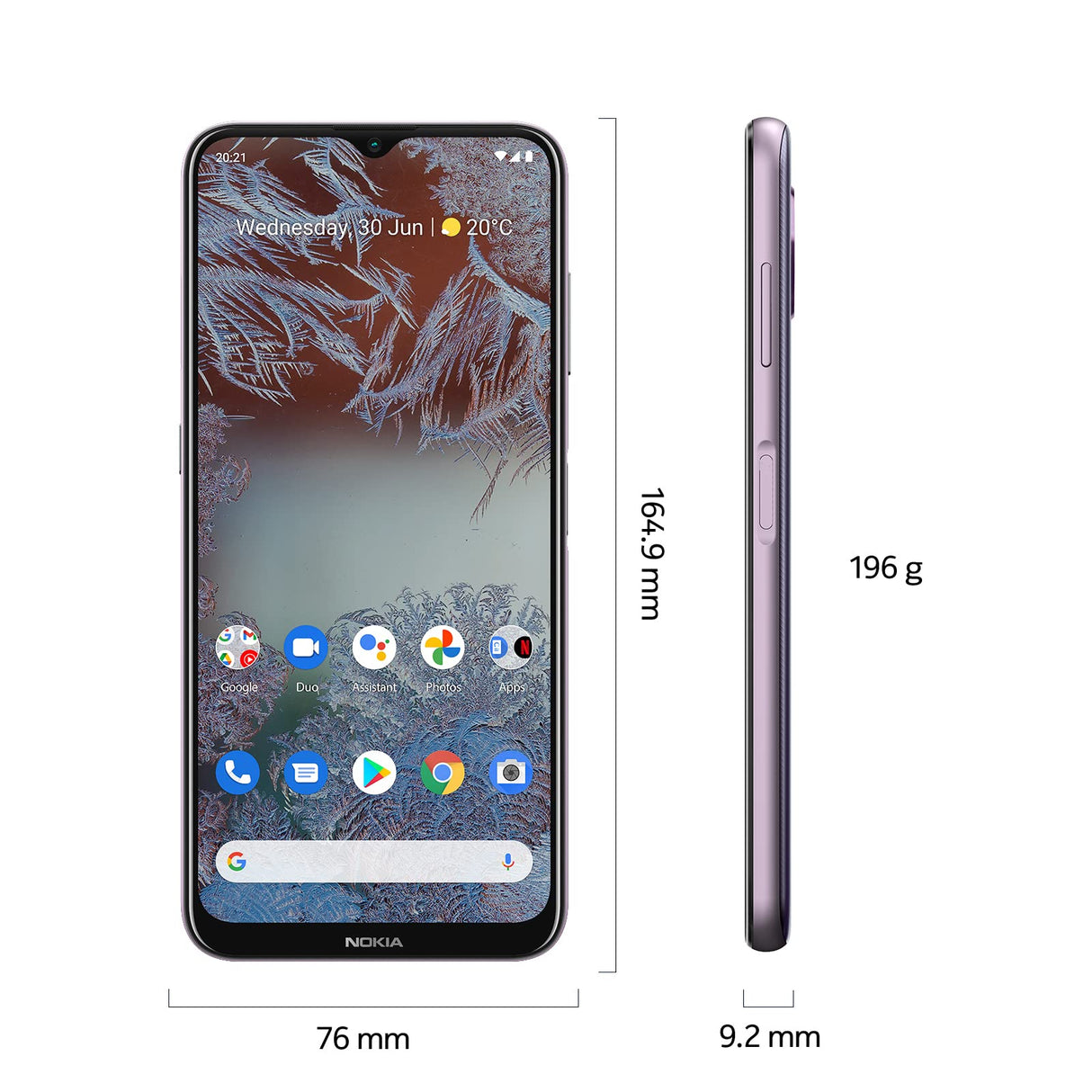 Nokia G10 | Android 13 | Unlocked GSM Smartphone | 3-Day Battery | 3GB RAM | 64GB Storage | 6.52-Inch Screen | 13MP Triple Camera | Dusk | Not Compatible with Verizon or AT&T