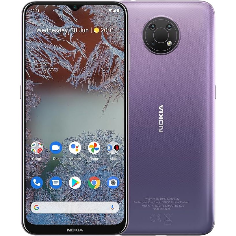Nokia G10 | Android 13 | Unlocked GSM Smartphone | 3-Day Battery | 3GB RAM | 64GB Storage | 6.52-Inch Screen | 13MP Triple Camera | Dusk | Not Compatible with Verizon or AT&T