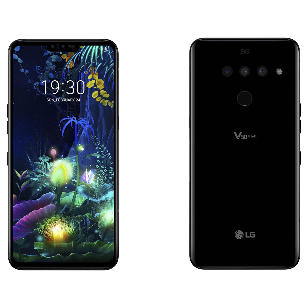 LG V50 ThinQ 5G 128GB LM-V450 5G Smartphone Black Verizon