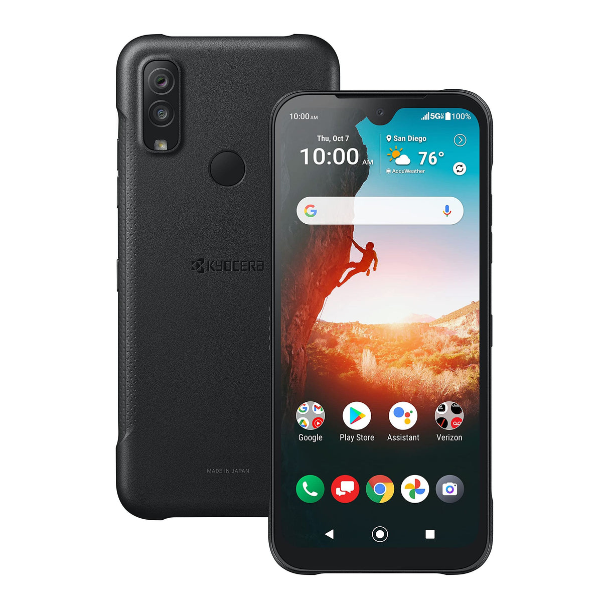 Kyocera DuraSport 5G UW in Black Size: 64 GB Unlocked