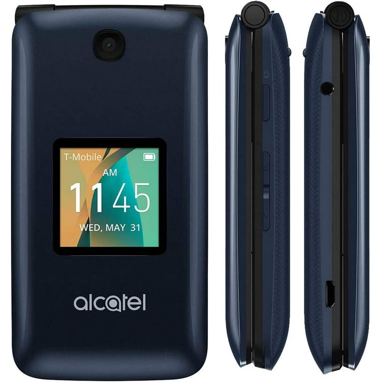 Alcatel Go Flip 4044W Camera Flip Phone T-Mobile GSM 4G LTE WiFi