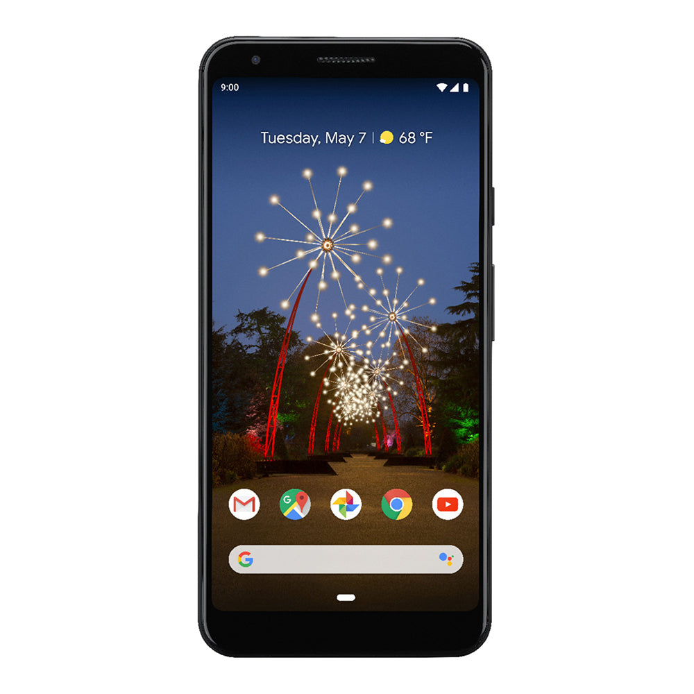 Google Pixel 3a - 64 GB - Just Black - Unlocked - CDMA/GSM