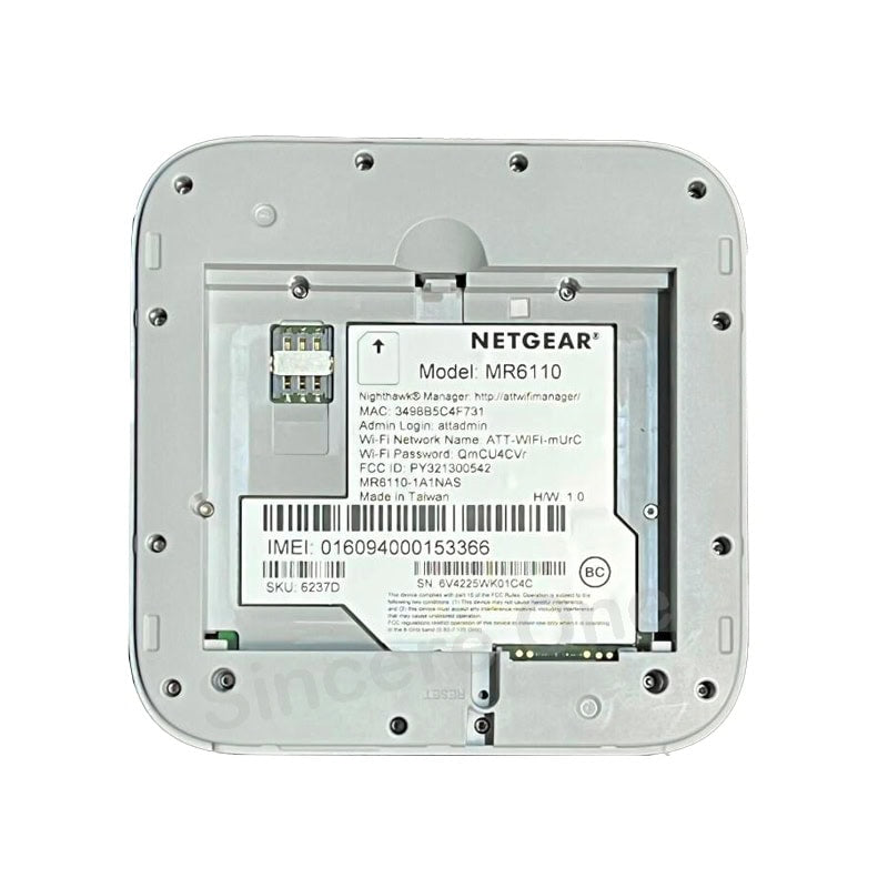 NETGEAR Nighthawk M6 (MR6110-1A1NAS) AT&T 5G LTE Wi-Fi Mobile Router