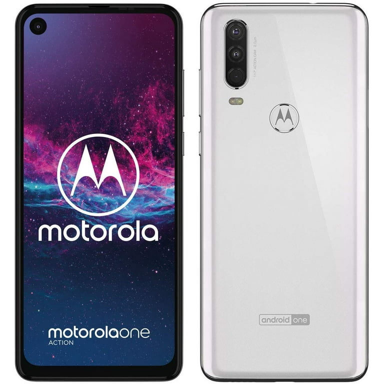 Motorola One Action - 128 GB - White - Unlocked - CDMA/GSM
