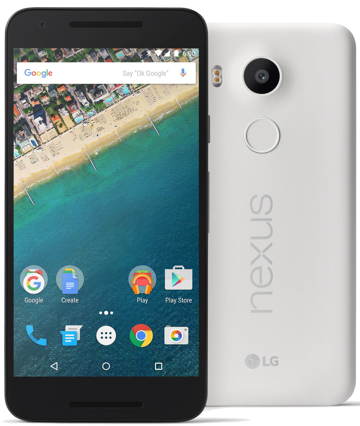 Google Nexus 5 - 32 GB - White - Unlocked - GSM