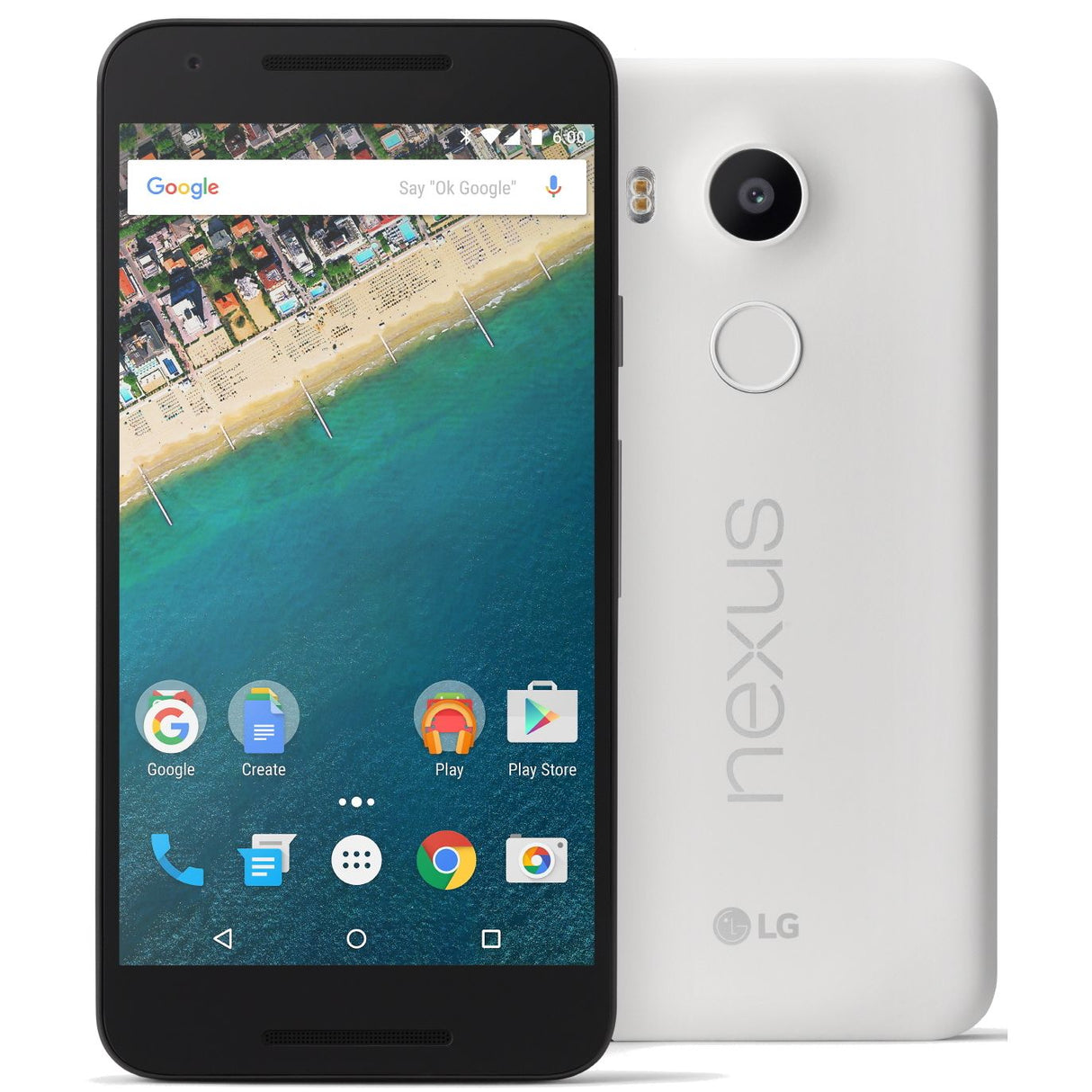 Google Nexus 5 - 32 GB - White - Unlocked - GSM