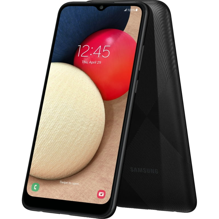 Samsung SMA024VZKVZPP Galaxy A02 with 32GB Memory Prepaid Cell Phone