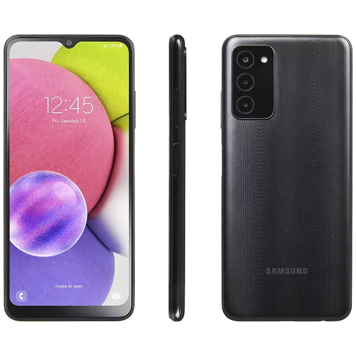 Tracfone - Samsung Galaxy A03s 32GB Prepaid - Black