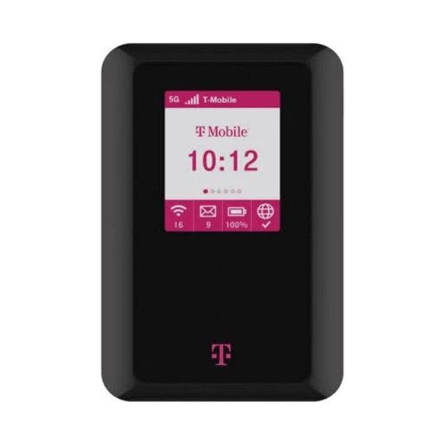 Quanta D53 T-Mobile 5G Broadband Hotspot, Black