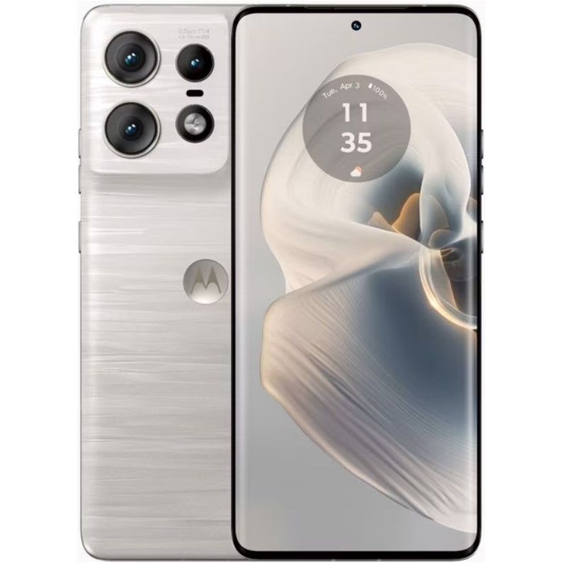 Motorola Edge 50 Pro DUAL SIM 512GB ROM + 12GB RAM (GSM Only | No CDMA) Factory Unlocked 5G Smartphone (Moonlight Pearl)