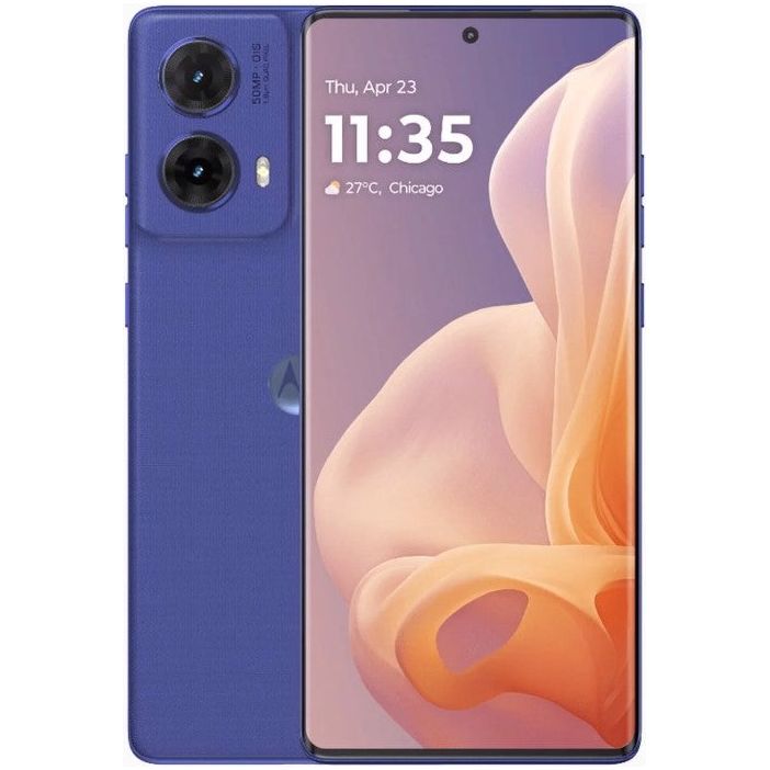 Motorola Moto G85 DUAL SIM 256GB ROM + 12GB RAM (GSM ONLY | NO CDMA) Factory Unlocked 5G Smartphone (Cobalt Blue) - International Version