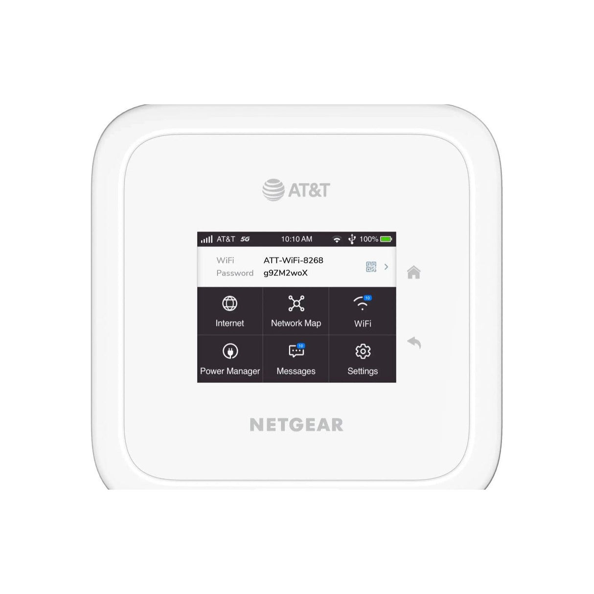 NETGEAR Nighthawk M6 5G WiFi 6 Mobile Hotspot Router (MR6110) – Blazing Fast Wireless Hotspot Router, Unlocked, Certified with AT&T and T-Mobile - White