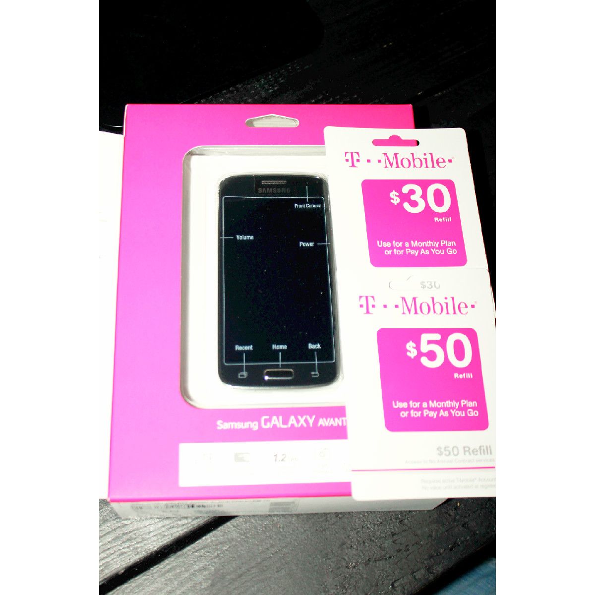 T-Mobile Samsung Galaxy Avant Prepaid Smartphone