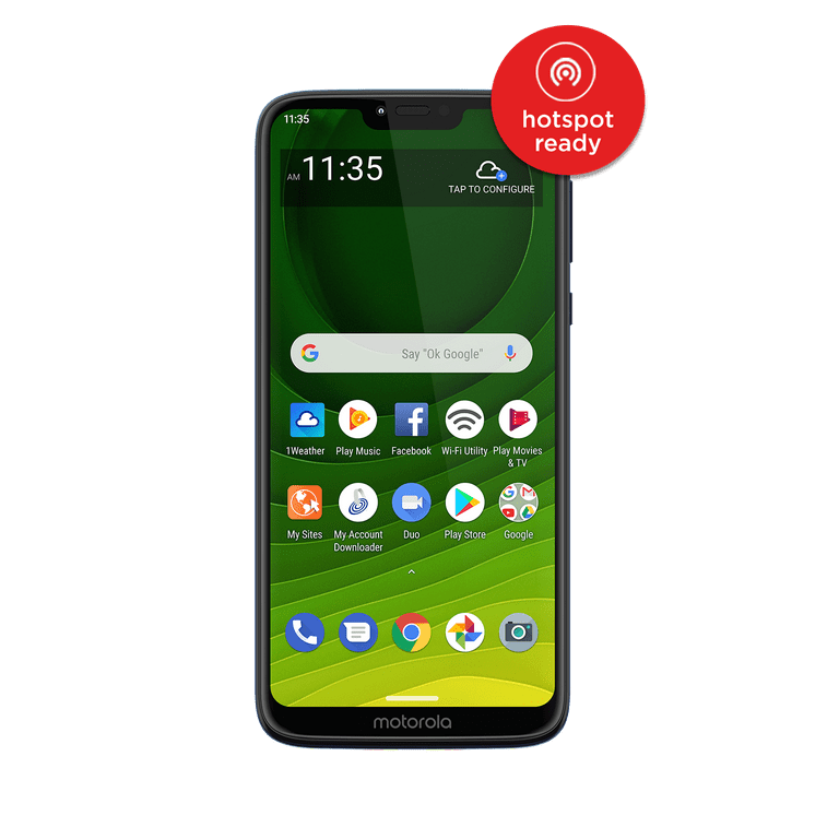 Total Wireless Moto G7 Optimo Prepaid Smartphone