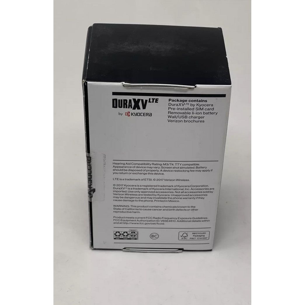 BRAND NEW SEALED Kyocera DuraXV E4610 LTE Verizon Flip Phone!