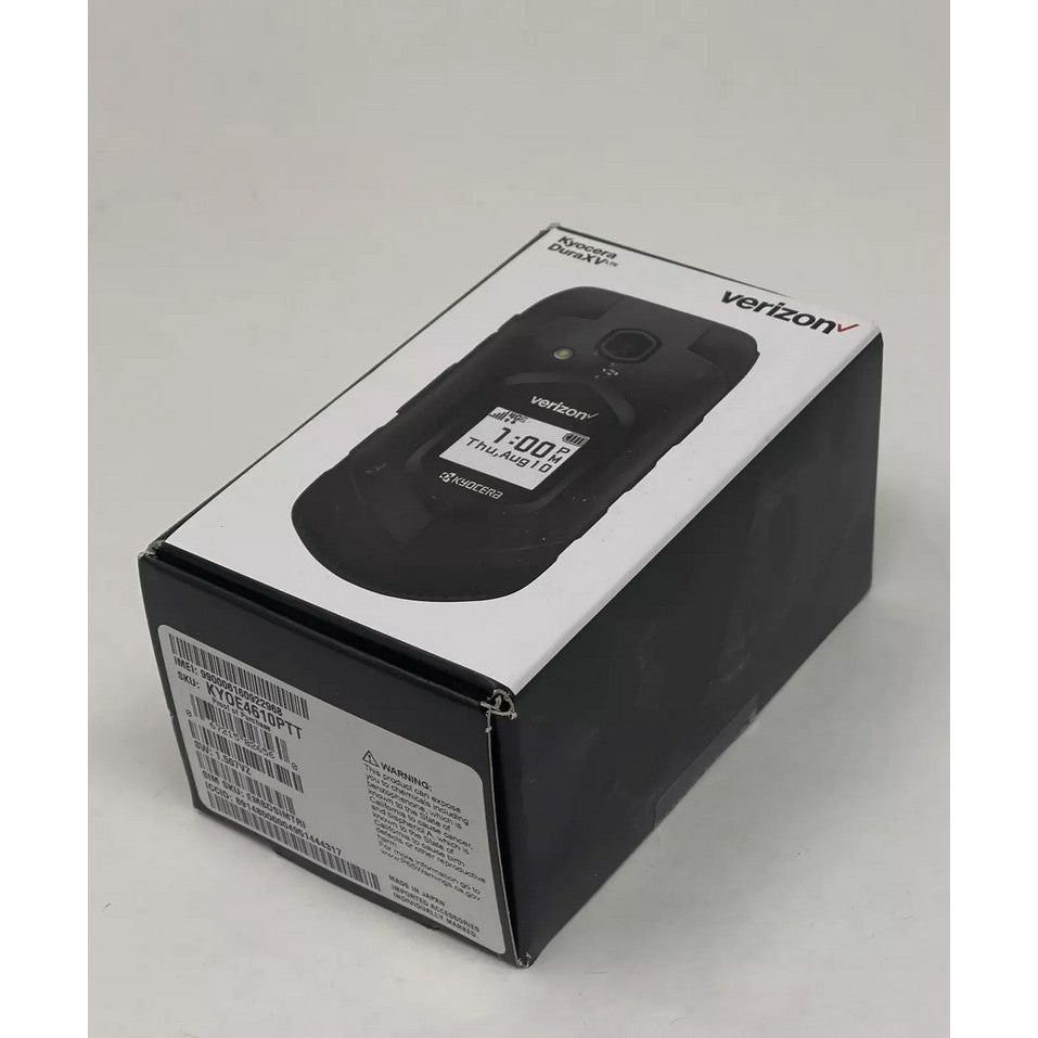 BRAND NEW SEALED Kyocera DuraXV E4610 LTE Verizon Flip Phone!