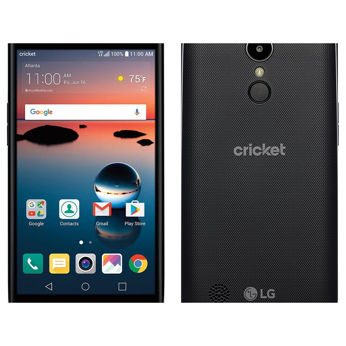 LG Harmony 16GB - Black - Cricket