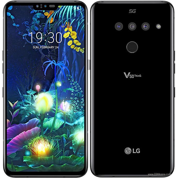 LG V50 ThinQ - 128 GB - Black - Unlocked - CDMA/GSM