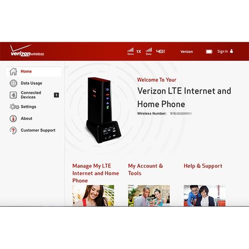 Verizon 4G LTE Broadband Router with Voice Wireless Router