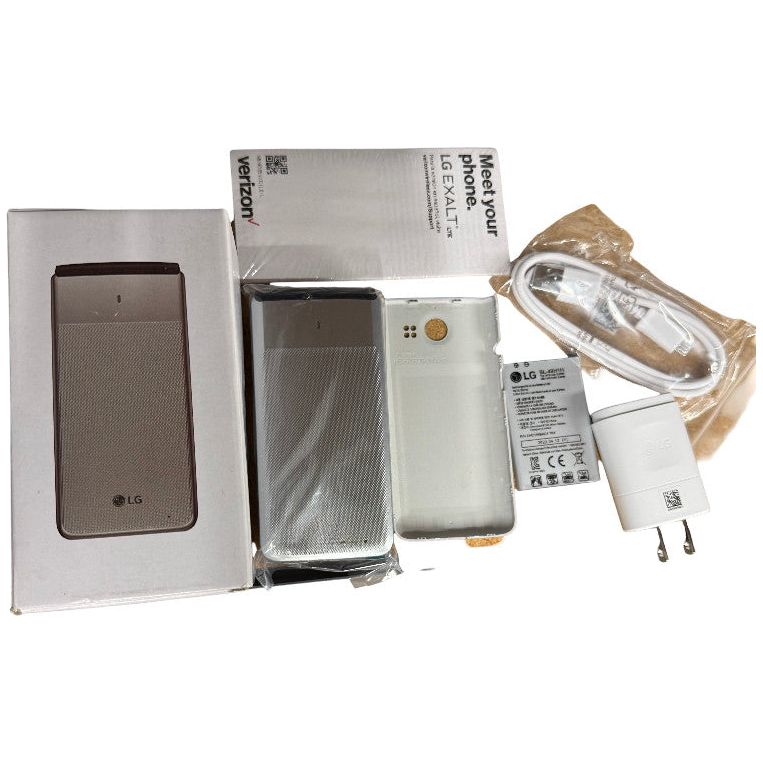 LG - Exalt 4G LTE VN220 with 8GB Memory Cell Phone - Silver