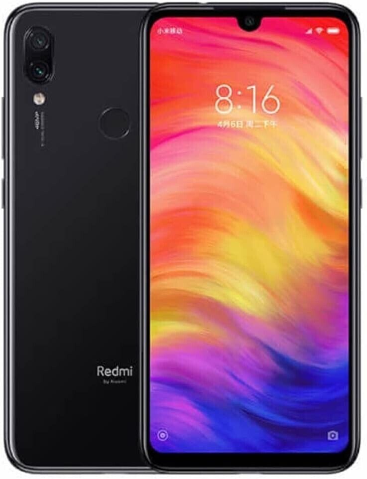 Xiaomi Redmi Note7 Dual-SIM 32GB Smartphone Unlocked Space Black