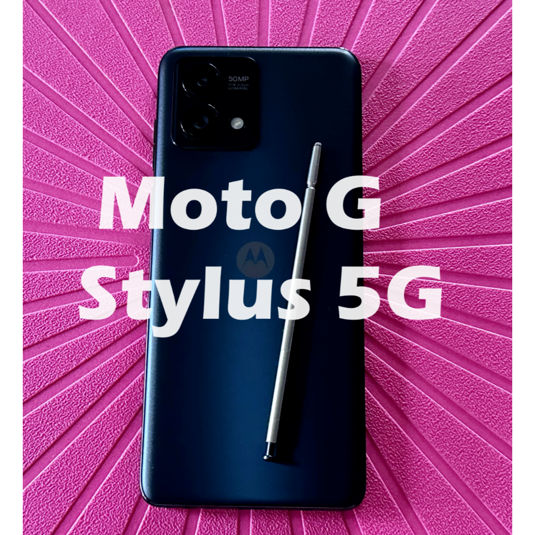 Moto G Stylus 128GB Smartphone GSM & Verizon Unlocked Phone White