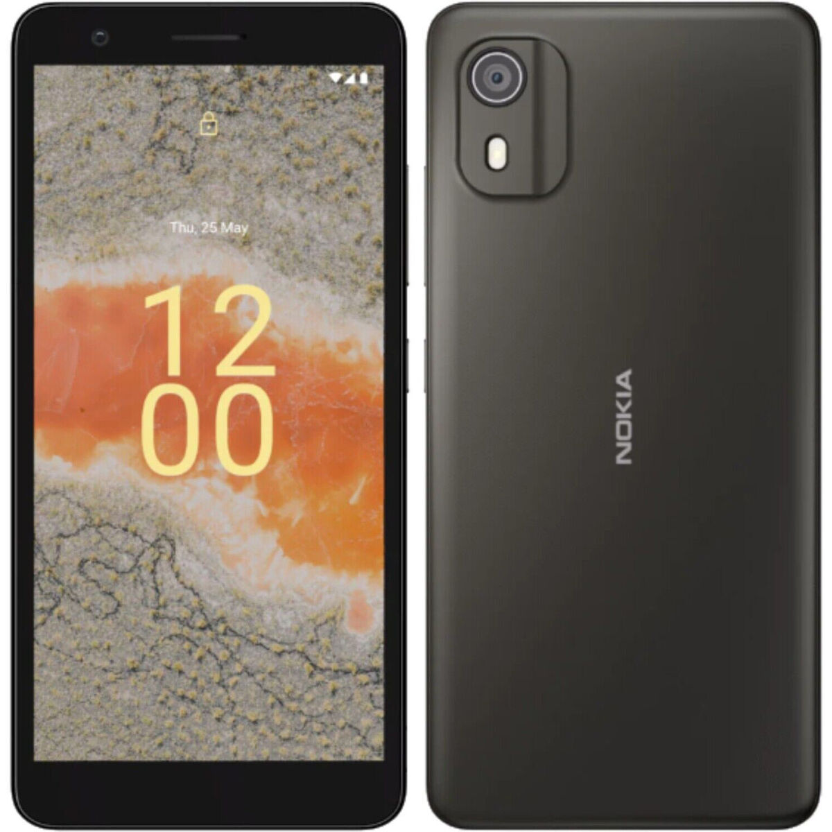 Nokia C02 4G Charcoal 32GB + 2GB Dual-SIM Factory Unlocked GSM