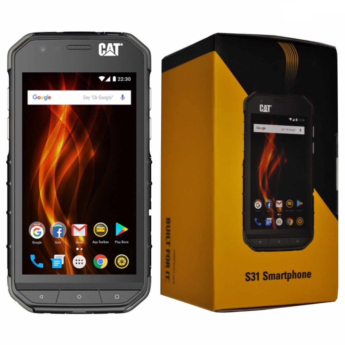 CAT S31 - 16 GB - Black - Unlocked - GSM