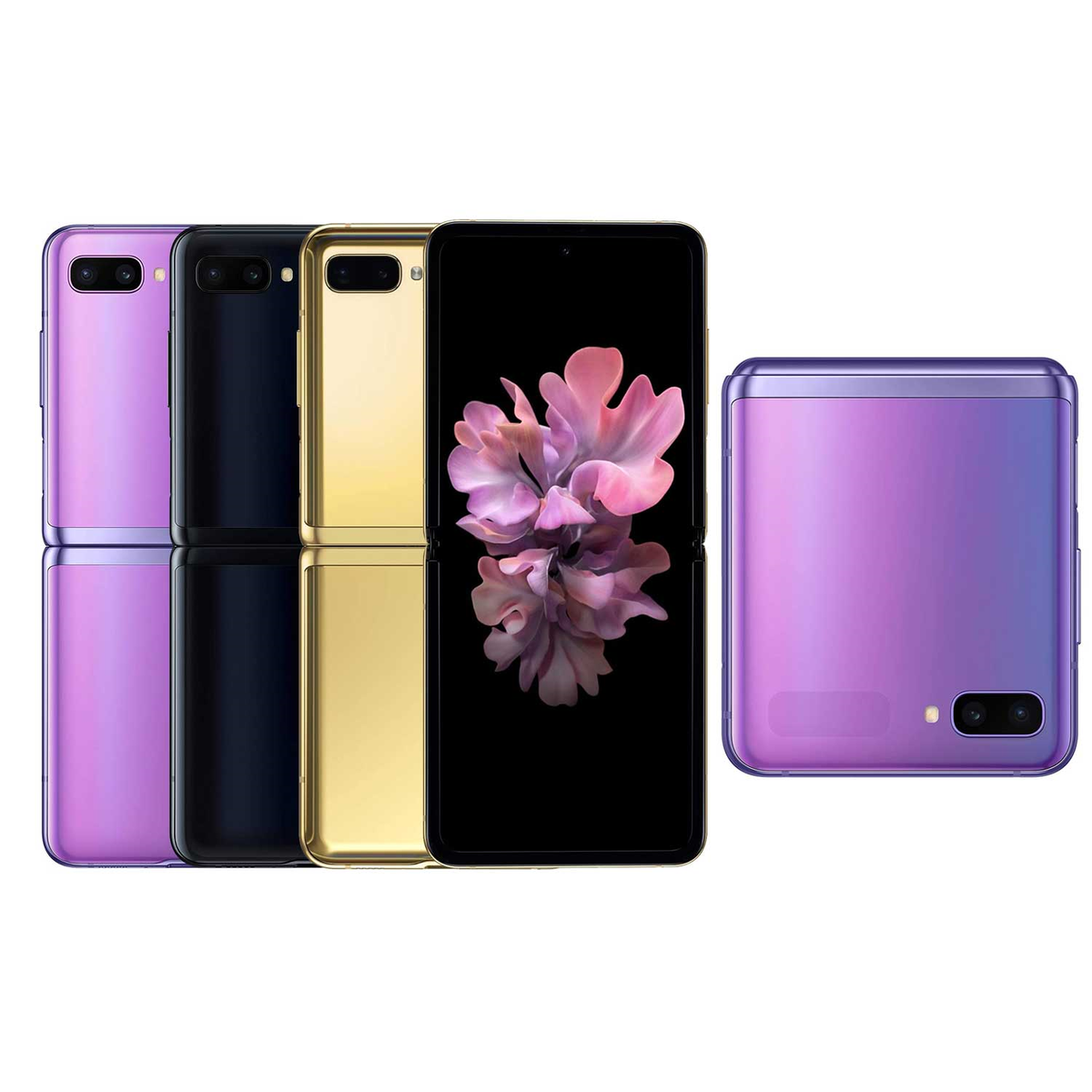 Samsung Galaxy Z Flip F700 8GB/256GB (nano-SIM+ eSIM) - Mirror Black