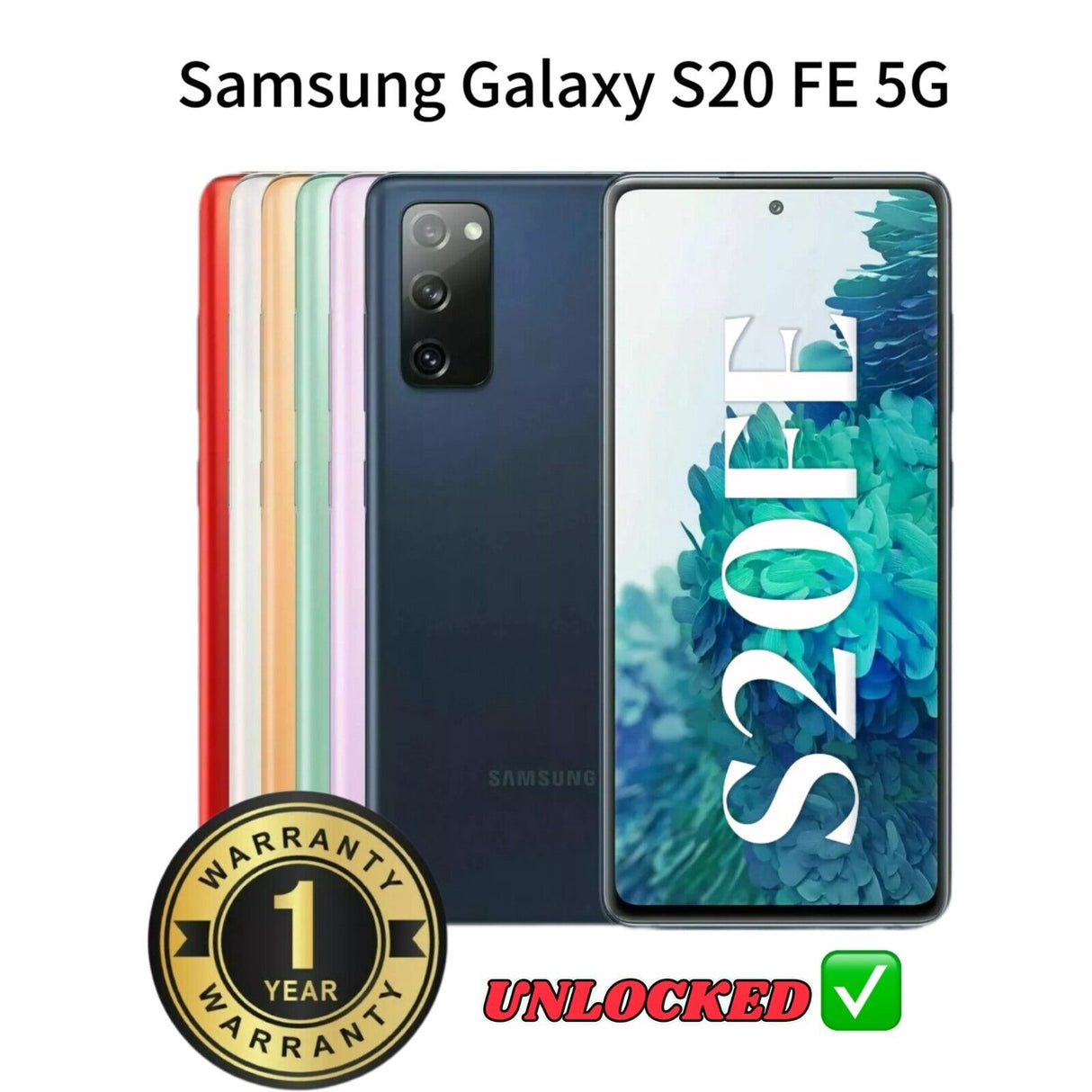 Samsung Galaxy S20 FE 5G UW - 128 GB - Cloud Lavender - Unlocked