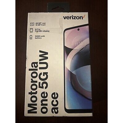 Motorola One 5G Ace - 64GB 48MP 6.7" HD- Volcanic Gray (AT&T Du