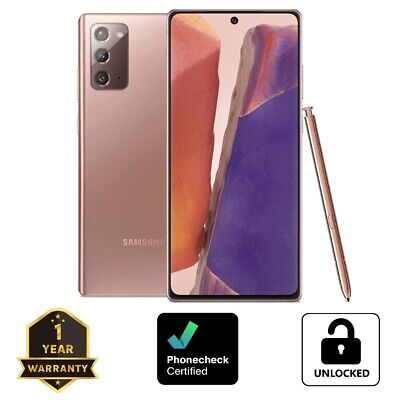 Samsung Galaxy Note20 5G - 128 GB - Mystic Bronze - Unlocked