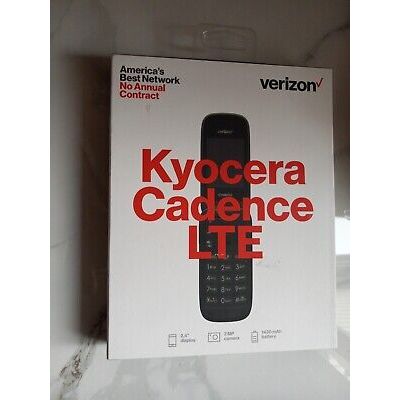 NEW Kyocera Cadence LTE - 16 GB - Blue - Verizon Unlocked - CDMA