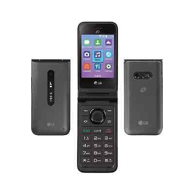 LG Wine LTE 4G VoLTE HD Voice Basic Flip Phone for T-Mobile (UN2