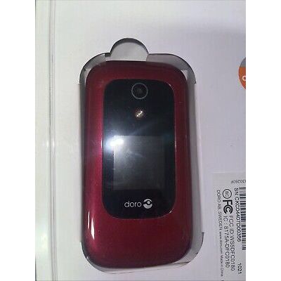 Doro 7050 - 512 MB - White Burgundy - Unlocked - GSM