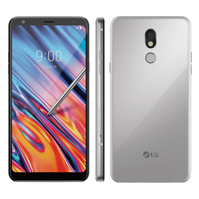 LG Stylo 5 32GB Silvery White Boost Mobile