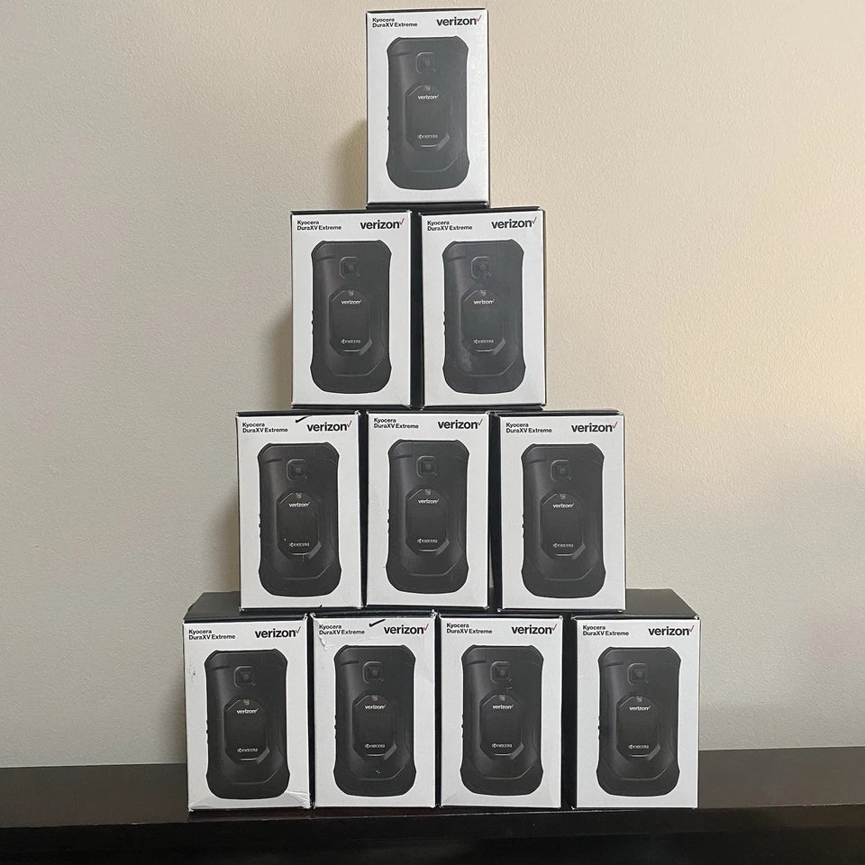 BRAND NEW Kyocera DuraXV Extreme E4810 Verizon Unlocked Rugged LTE Flip Basic Mobile