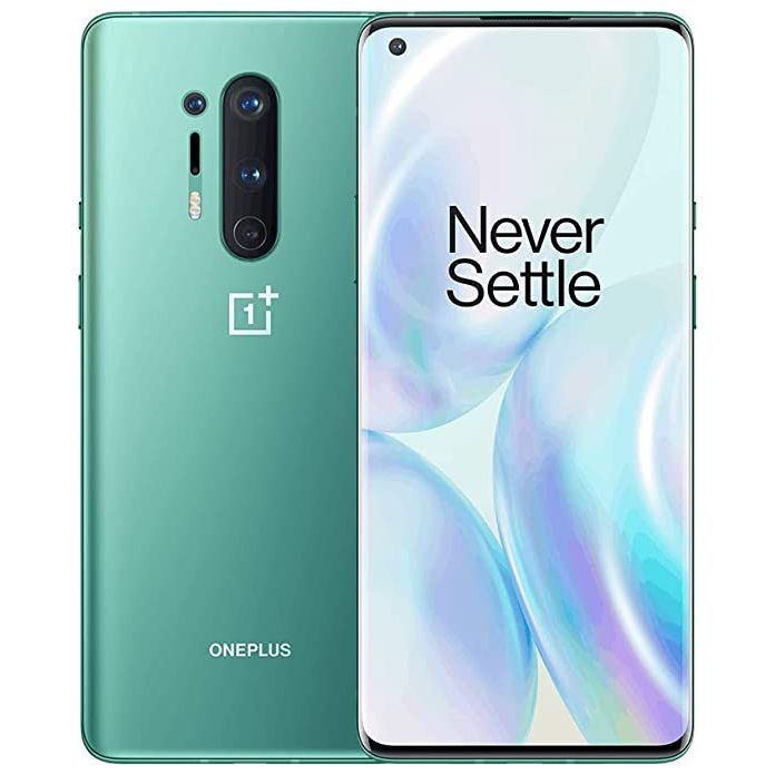 OnePlus 8 Pro 5G Dual SIM Smartphone (IN2020 Unlocked) Glacial