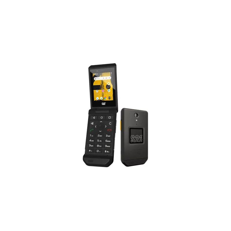 Cat S22 Flip 16GB Black | Factory Unlocked | Compatible with All Networks