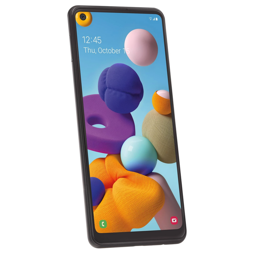 Samsung Smsas215dgwhp5 Galaxy A21 32GB Black - Prepaid Smartph