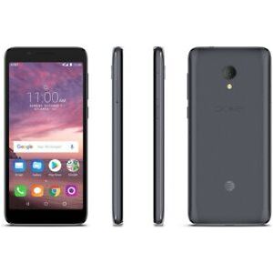 At&t Prepaid Alcatel idealXTRA 16GB Prepaid Smartphone Black