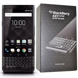 Blackberry New Blackberry KEYone Singlesim Limited Black BBB100-1